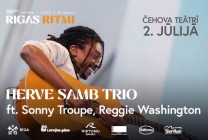 Meklēšanas rezultāta izrādes "RĪGAS RITMI 2026 | HERVE SAMB TRIO feat. Sonny Troupe, Reggie Washington /Senegāla / ASV /" attels
