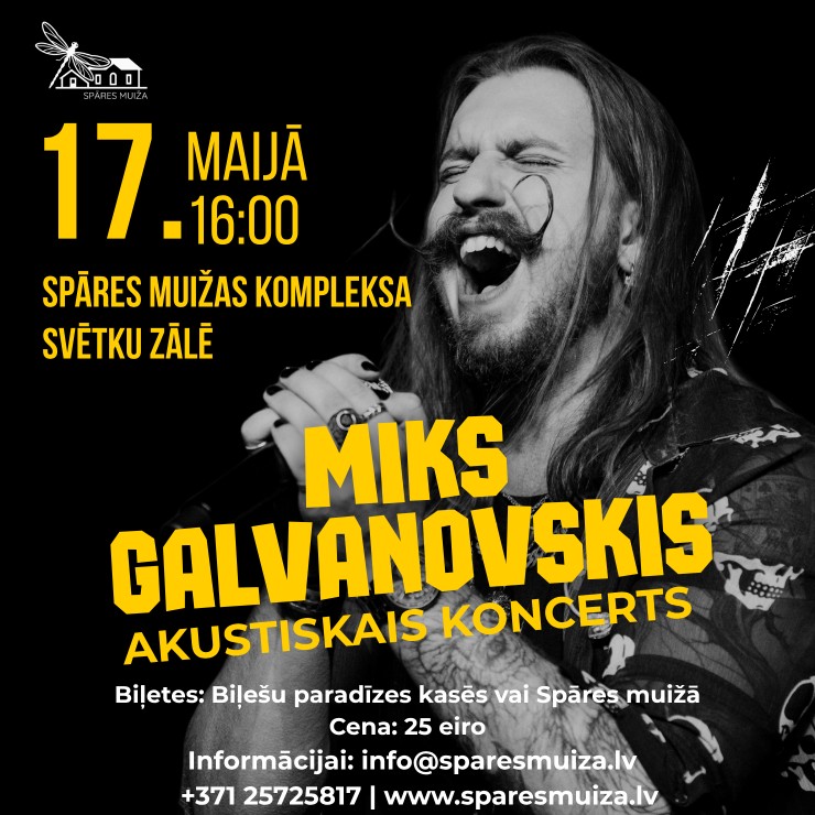 Izrādes "Spārē uzstāsies Miks Galvanovskis!" attels