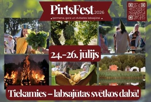 Izrādes "PirtsFest 2026 | TRĪS DIENU BIĻETE (24.07. - 26.07.)" attels