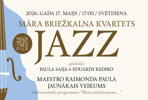 Izrādes "Jazz ar Māri Briežkalnu" attels