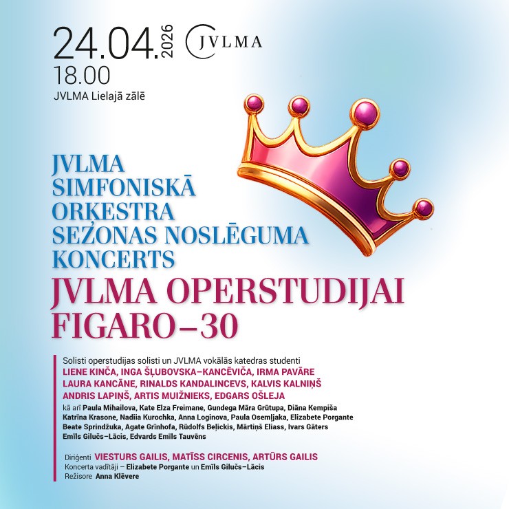 Izrādes "JVLMA simfoniskā orķestra sezonas noslēguma koncerts “JVLMA Operstudija „Figaro” -30”" attels