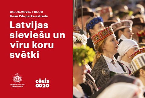 Izrādes "Latvijas sieviešu un vīru koru svētki" attels