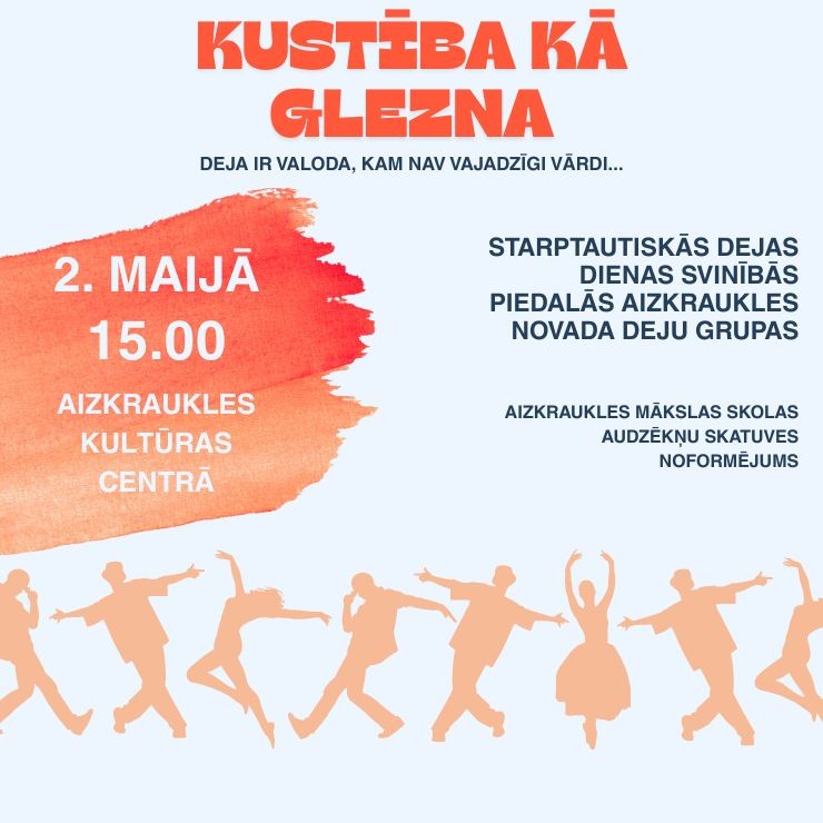 Izrādes "Kustība kā glezna | Dejas dienas koncerts" attels