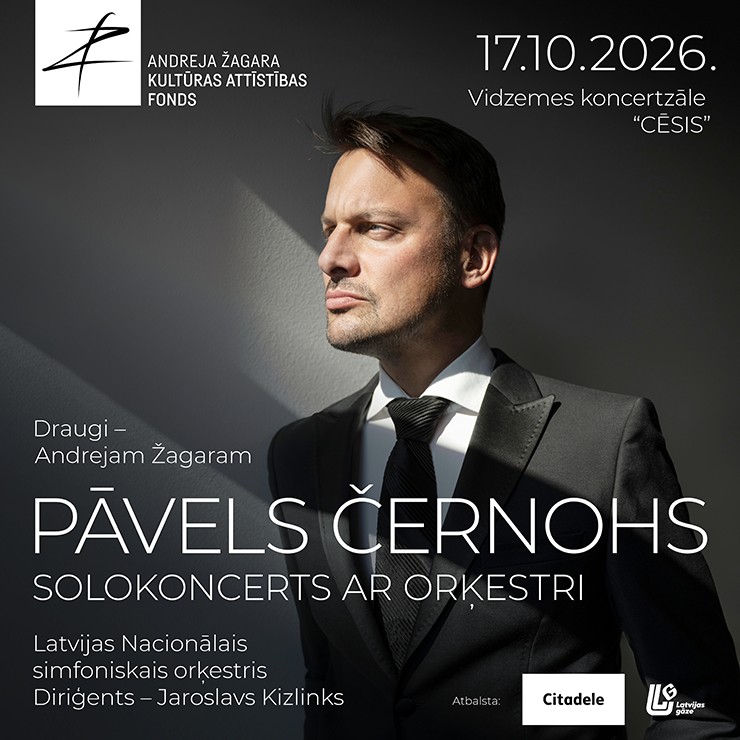 Izrādes "Pāvels Černohs solokoncerts. Draugi - Andrejam Žagaram" attels