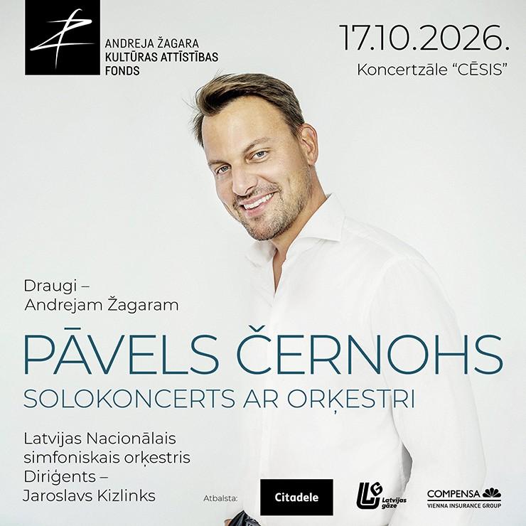 Izrādes "Pāvels Černohs solokoncerts. Draugi - Andrejam Žagaram" attels