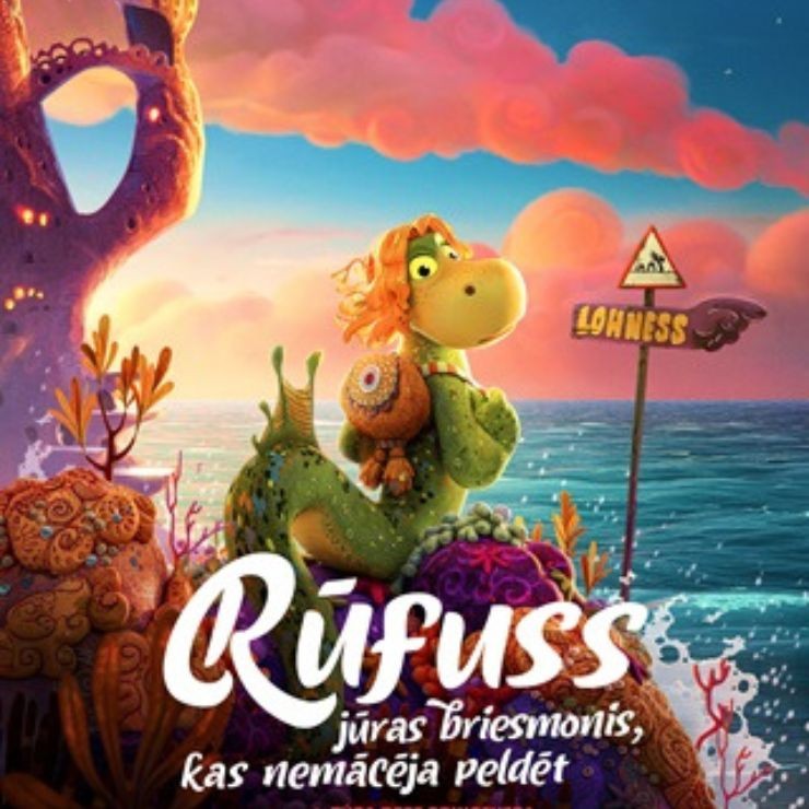 Izrādes "Kinoseanss | RŪFUSS: JŪRAS BRIESMONIS, KAS NEMĀCĒJA PELDĒT" attels