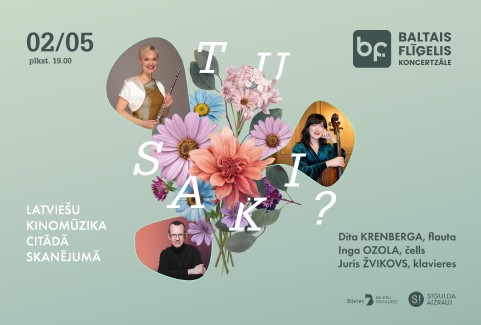 Izrādes "“TU SAKI?” –  LATVIEŠU KINOMŪZIKA CITĀDĀ SKANĒJUMĀ" attels