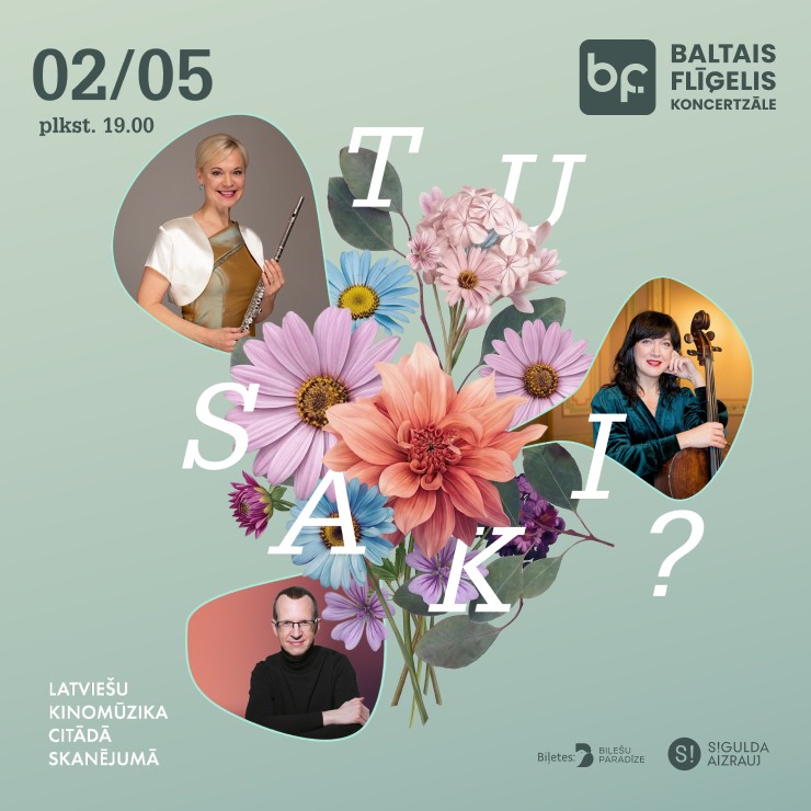 Izrādes "“TU SAKI?” –  LATVIEŠU KINOMŪZIKA CITĀDĀ SKANĒJUMĀ" attels