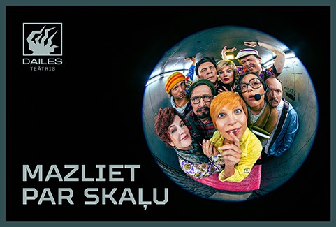 Izrādes "MAZLIET PAR SKAĻU" attels
