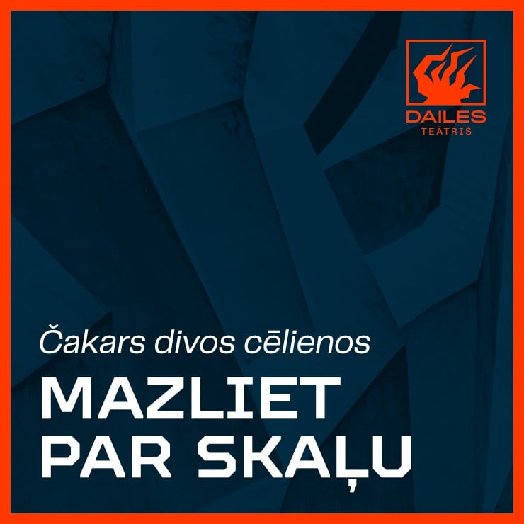 Izrādes "MAZLIET PAR SKAĻU" attels