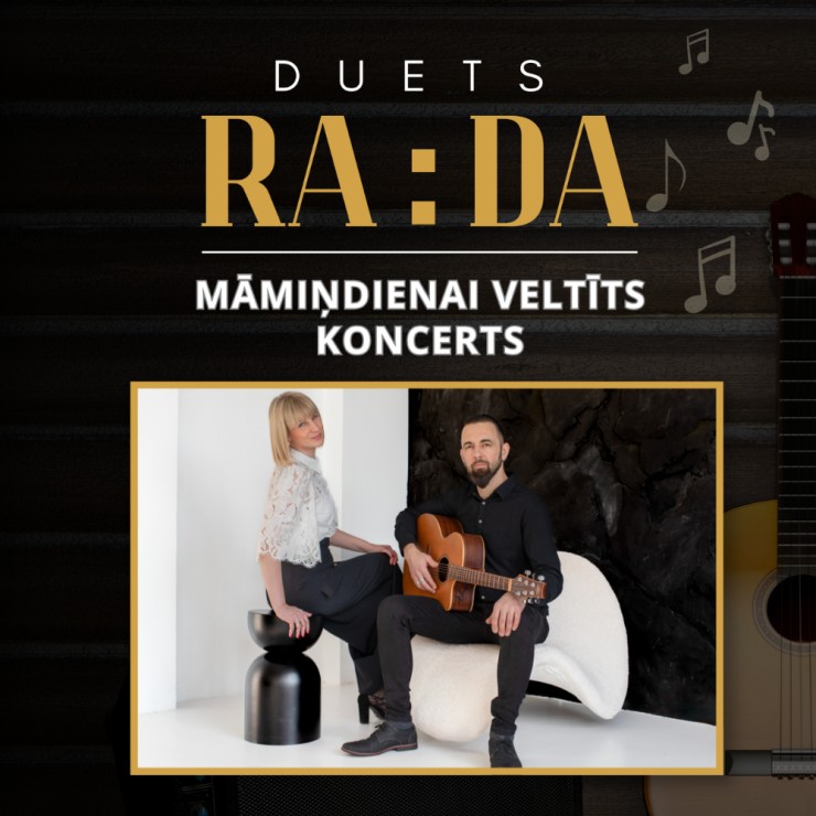 Izrādes "Duets RaDa | Māmiņdienai veltīts koncerts" attels