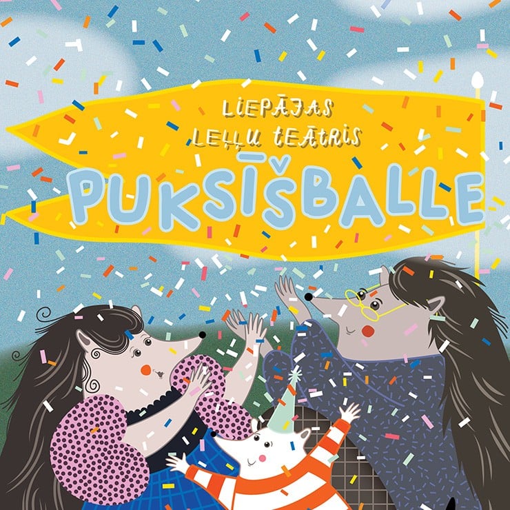 Izrādes "PUKSĪŠBALLE" attels