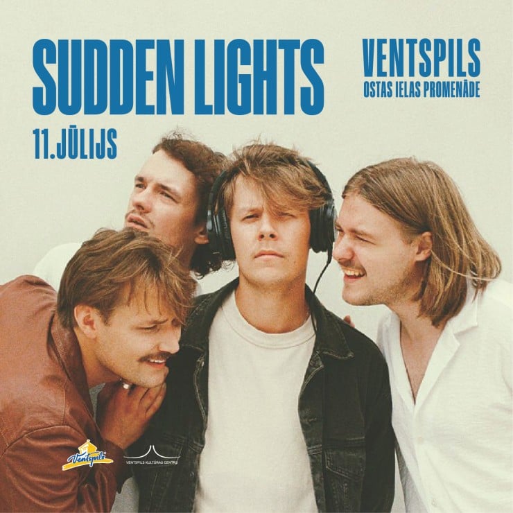 Izrādes "Grupas "Sudden Lights" koncerts Ventspils Ostas ielas promenādē" attels