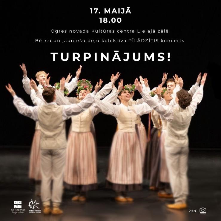 Izrādes "Bērnu un jauniešu deju kolektīva PĪLĀDZĪTIS koncerts TURPINĀJUMS!" attels
