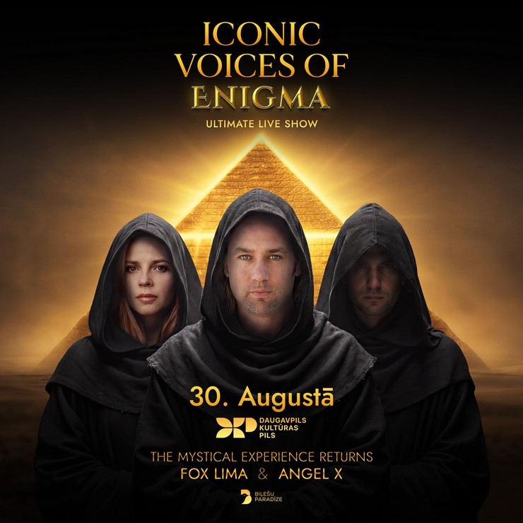 Izrādes "ICONIC VOICES OF ENIGMA" attels
