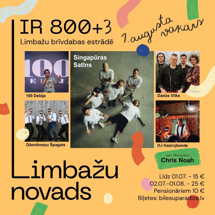 Image of the event "Limbažiem IR 800+3!"