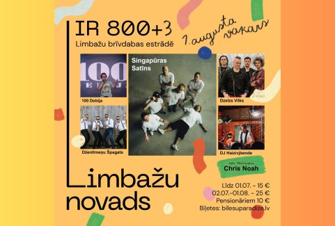 Limbažu pilsētas svētki - Limbažiem 800+3 — vāka attēls