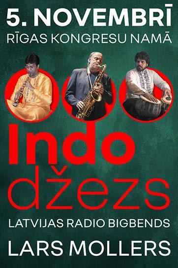 Meklēšanas rezultāta izrādes "Latvijas Radio bigbends | Lars Moller | Indodžezs" attels