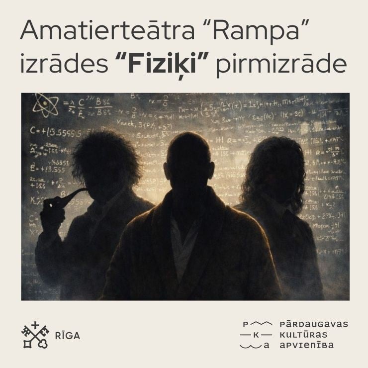 Izrādes "Amatierteātra “Rampa” izrādes “Fiziķi” pirmizrāde" attels