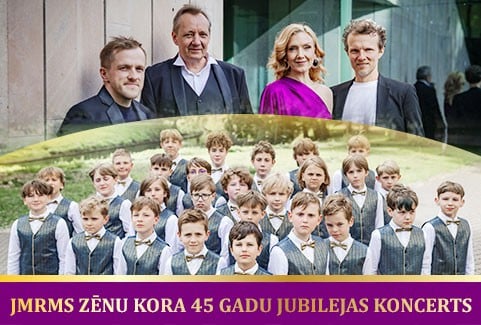 Izrādes "Jāzepa Mediņa Rīgas mūzikas skolas zēnu kora 45 gadu jubilejas koncerts "Mēs varam līdzās būt"" attels