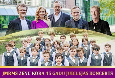 Izrādes "Jāzepa Mediņa Rīgas mūzikas skolas zēnu kora 45 gadu jubilejas koncerts "Mēs varam līdzās būt"" attels
