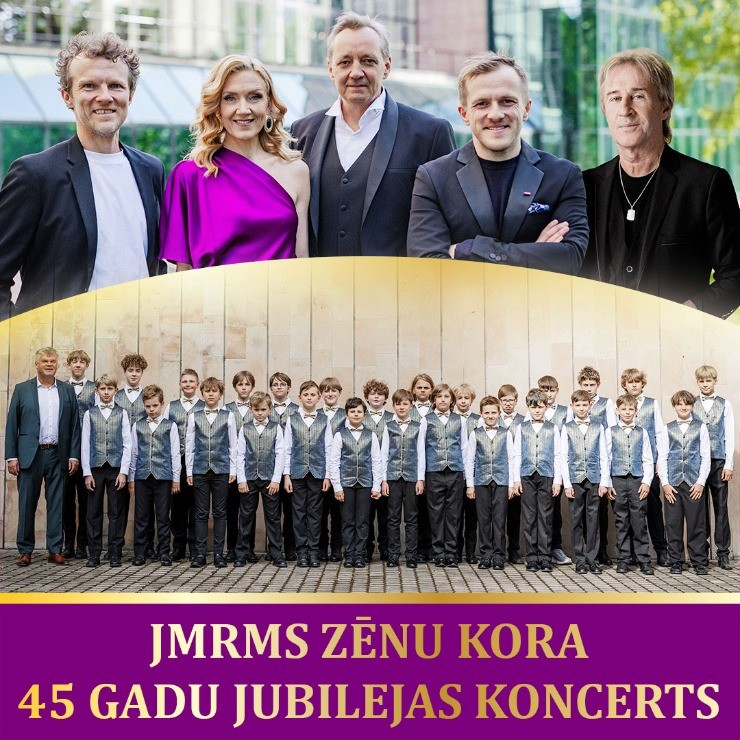 Izrādes "Jāzepa Mediņa Rīgas mūzikas skolas zēnu kora 45 gadu jubilejas koncerts "Mēs varam līdzās būt"" attels