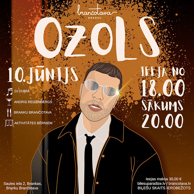 Izrādes "OZOLS | Branku Brančotavā | Vasaras koncertu atklāšana" attels