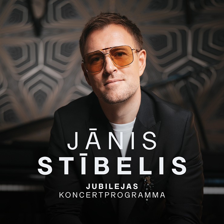 Izrādes "Jānis Stībelis. Jubilejas koncertprogramma" attels
