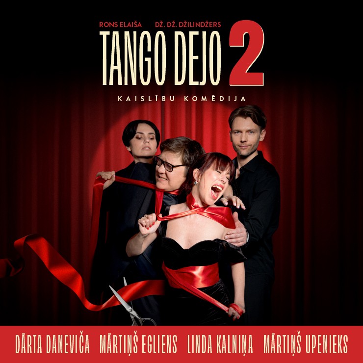 Izrādes "Kaislību komēdija ar psiholoģisku spriedzi TANGO DEJO 2 (DIVI)" attels