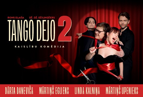 Izrādes "Kaislību komēdija ar psiholoģisku spriedzi TANGO DEJO 2 (DIVI)" attels