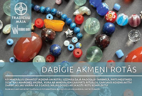 Изображение спектакля "Dabīgie akmeņi rotās | Meistarklase"