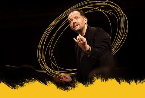 Izrādes "NELSONS. BĒTHOVENS. GEWANDHAUS" attels