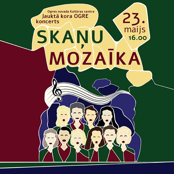 Izrādes "Jauktā kora OGRE koncerts SKAŅU MOZAĪKA" attels