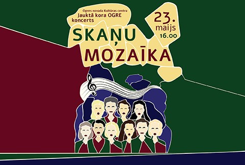 Izrādes "Jauktā kora OGRE koncerts SKAŅU MOZAĪKA" attels