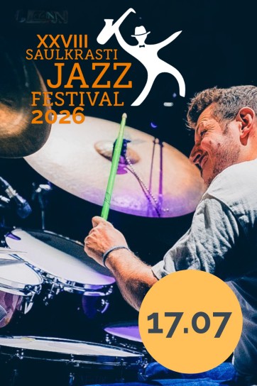 Изображение мероприятия "XXVIII Saulkrasti Jazz Festival 2026. Piektdienas koncerts" из результатов поиска