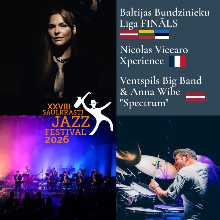 Image of the event "XXVIII Saulkrasti Jazz Festival 2026. Friday Concert"