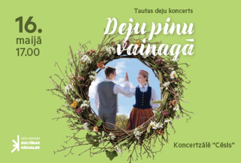 Izrādes "Tautas deju koncerts ''Deju pinu vainagā''" attels
