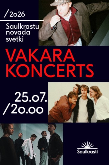 Meklēšanas rezultāta izrādes "Saulkrastu novada svētki 2026 / VAKARA KONCERTS" attels