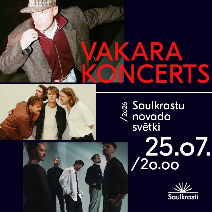 Image of the event "Saulkrastu novada svētki 2026 / VAKARA KONCERTS"