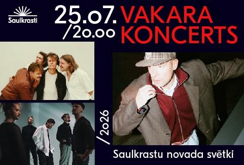 Image of the event "Saulkrastu novada svētki 2026 / VAKARA KONCERTS"