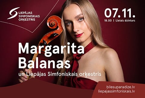Image of the event "Margarita Balanas with Liepāja Symphony Orchestra"