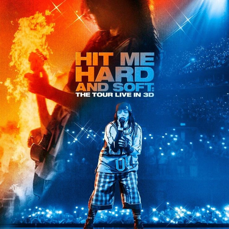 Izrādes "Kinoseanss | BILLIE EILISH: HIT ME HARD AND SOFT - THE TOUR LIVE IN 3D" attels