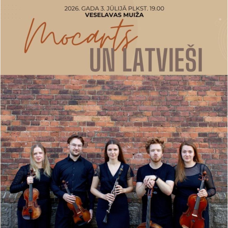 Image of the event "Koncertprogramma "Mocarts un latvieši""