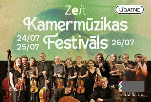 Image of the event "KAMERMŪZIKAS FESTIVĀLS "Kamermūzika Zeit" | Kremerata Lettonica"