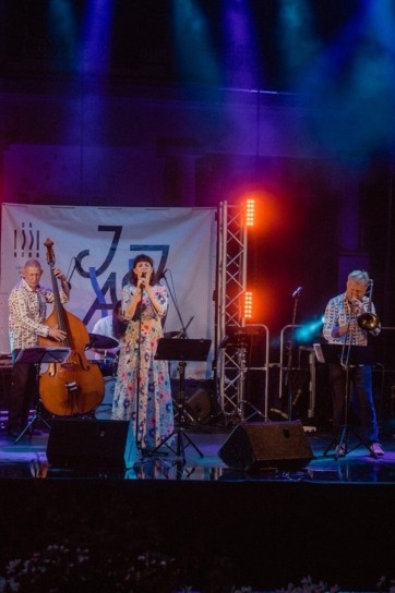 Изображение мероприятия "Lauris Amantovs jazz quartet & Rūta Dūduma-Ķirse (LV). Koncertprogramma "Katram sava tautasdziesma 2" | Škiuņa džezs. Baltijas džeza festivāls" из результатов поиска