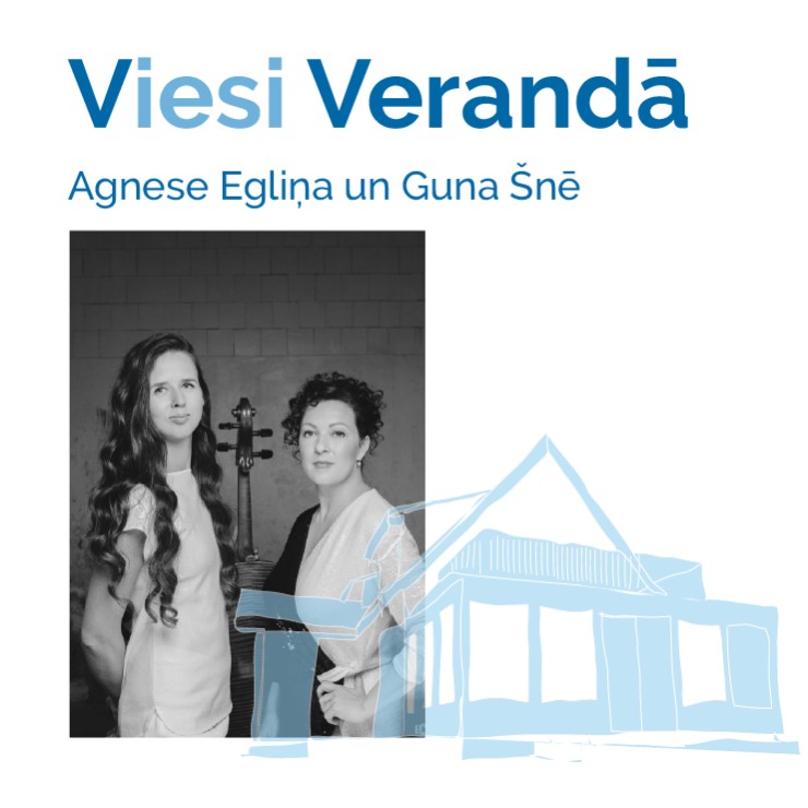 Image of the event "Viesi verandā | Agnese Egliņa un Guna Šnē "Vasaras vakara mūzika čellam un klavierēm""