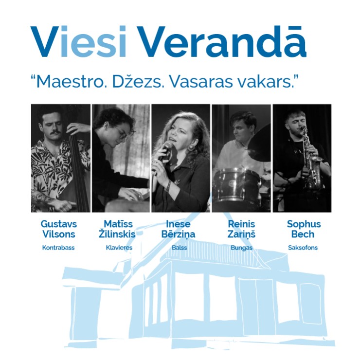 Image of the event "Viesi verandā | Maestro. Džezs. Vasaras vakars"