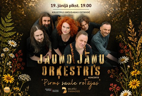 Izrādes "JAUNO JĀŅU ORĶESTRIS koncertā "Pirms saule rotājas"" attels