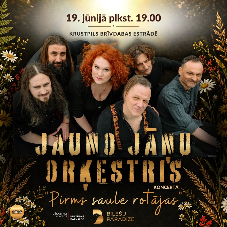 Izrādes "JAUNO JĀŅU ORĶESTRIS koncertā "Pirms saule rotājas"" attels