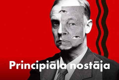 Izrādes "Principiāla nostāja" attels